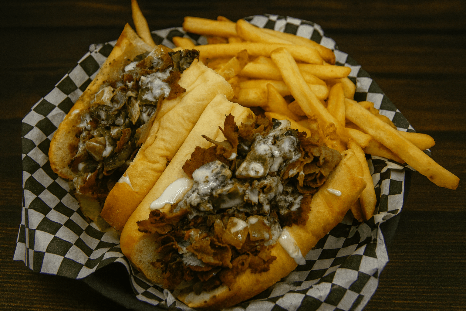 Philly Cheesesteak at Peabody's