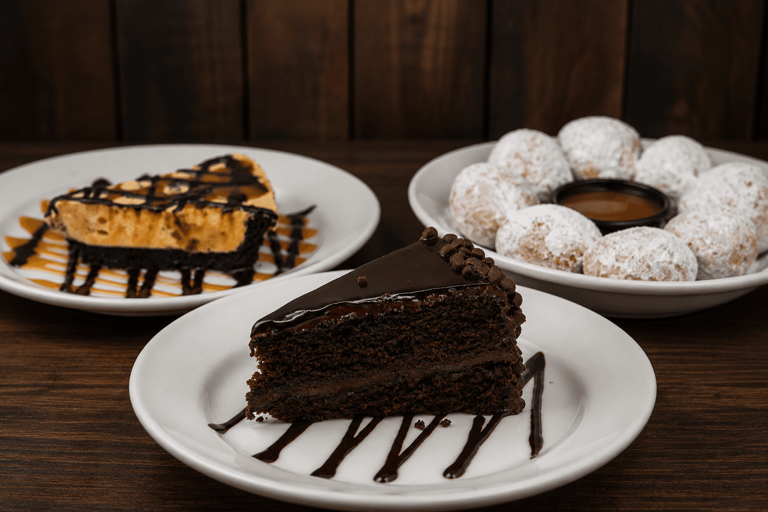 Desserts at Peabody's