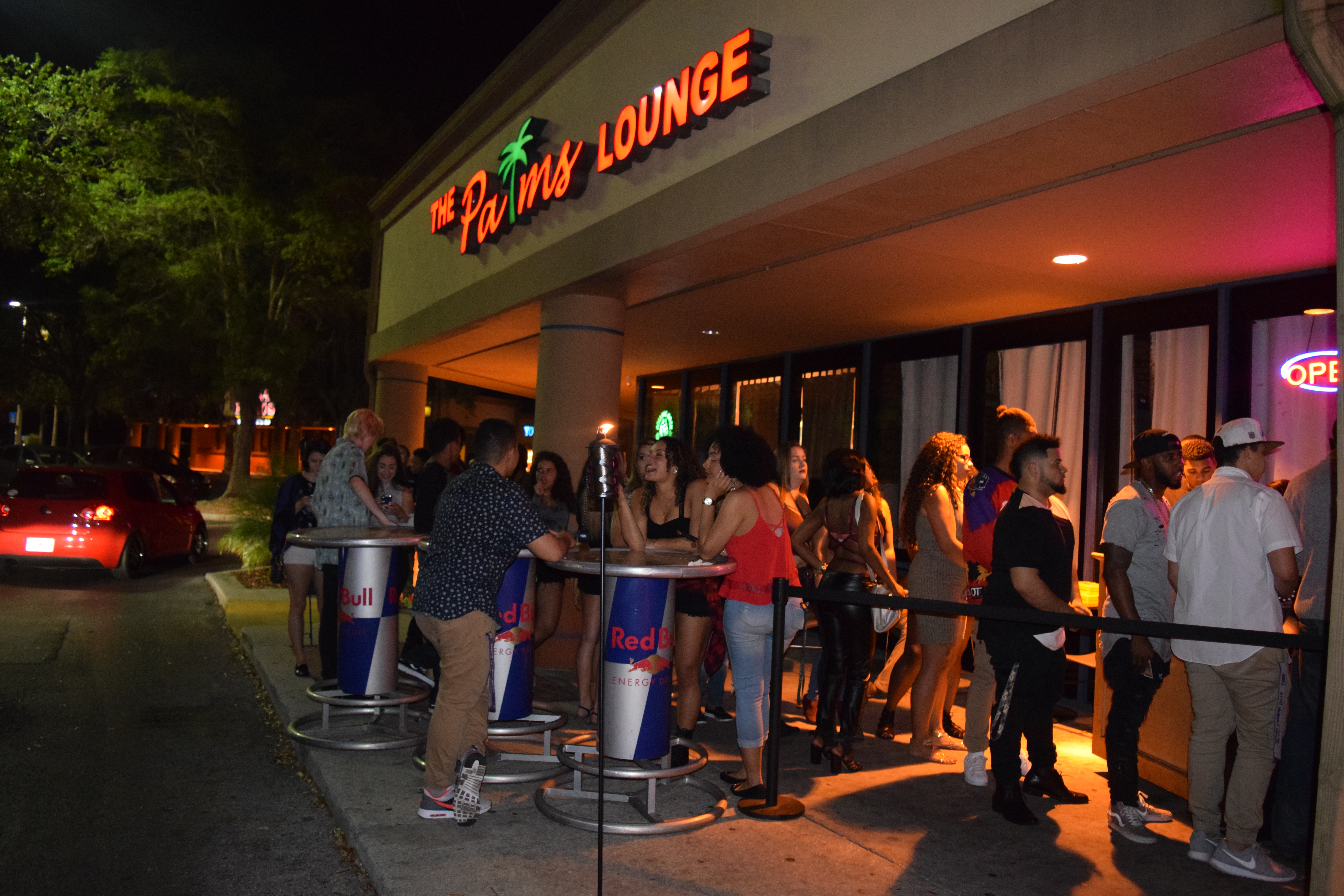 The Palms nightclub at Peabody's in 2016