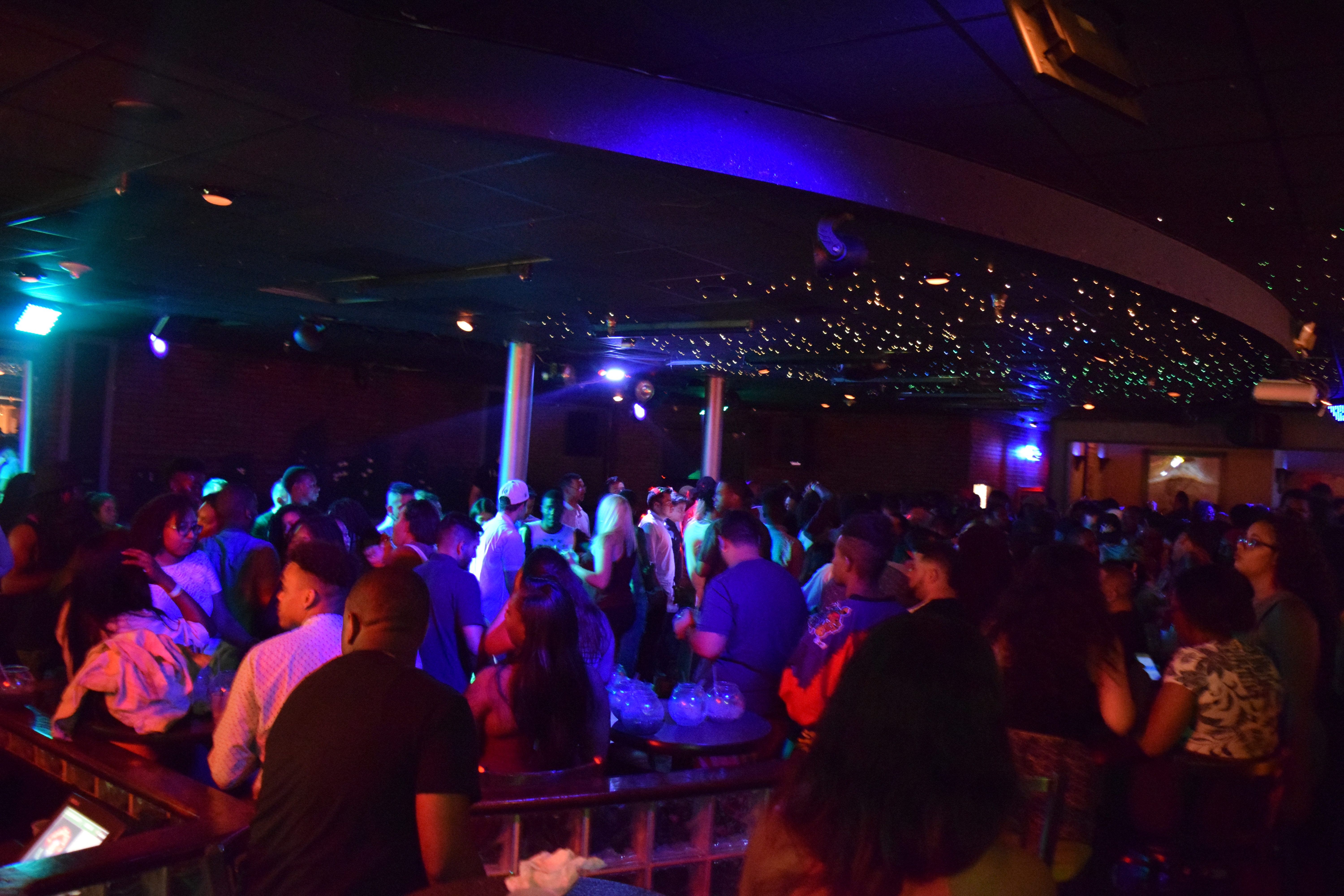 A night at The Palms nightclub at Peabody's in 2016