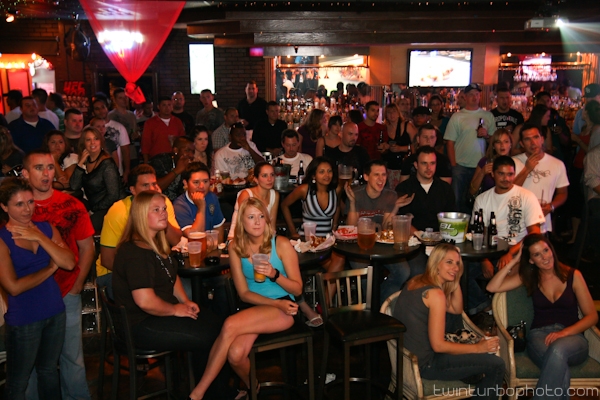UFC fight night at The Palms nightclub at Peabody's in 2009