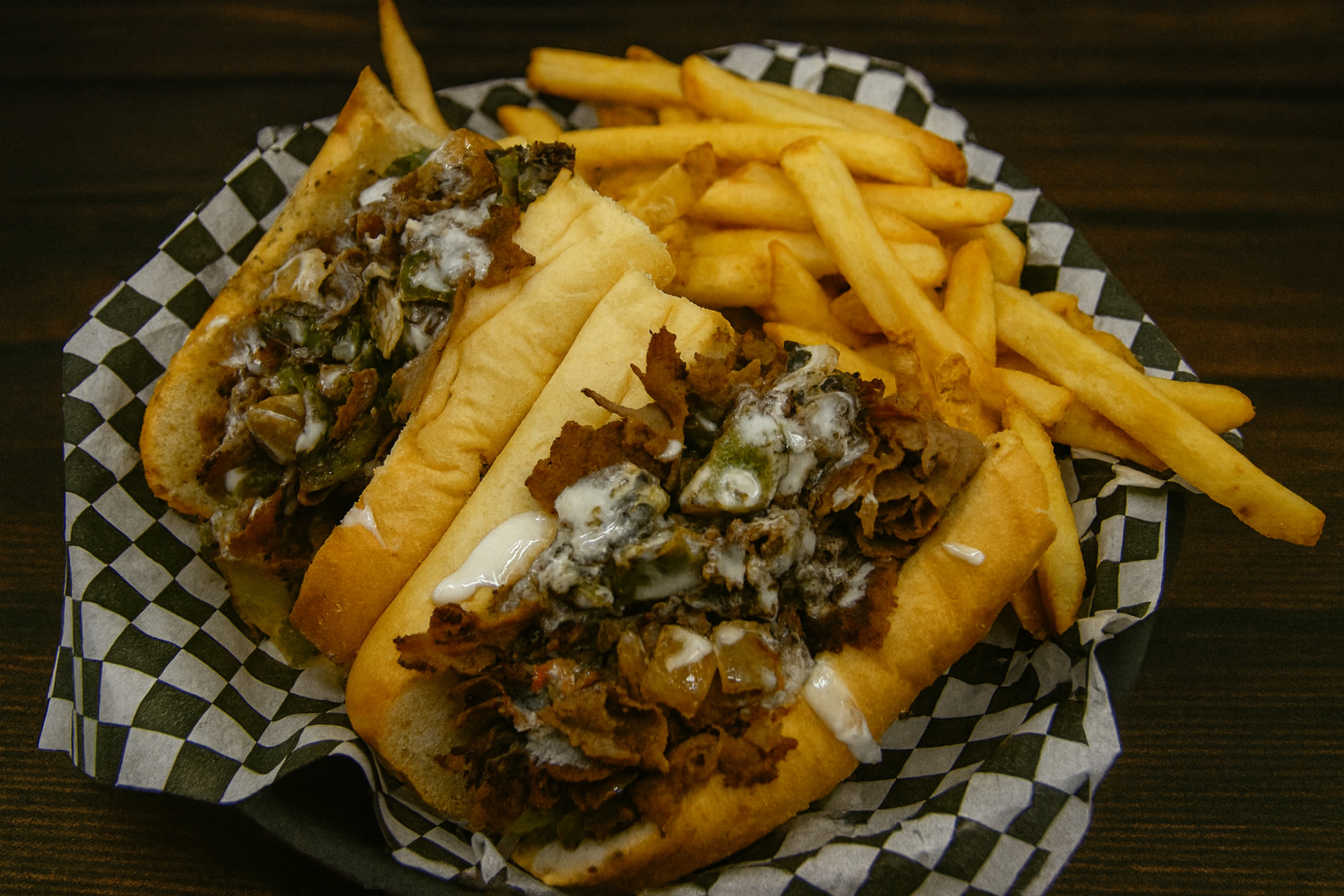 Philly Cheesesteak at Peabody's
