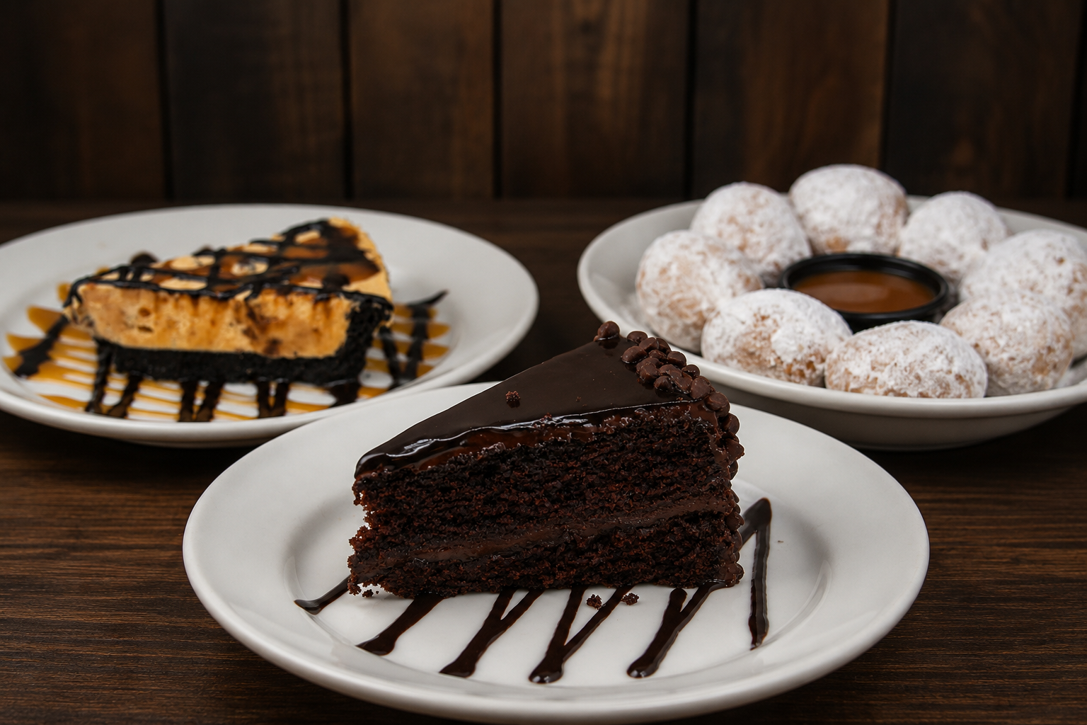 Desserts at Peabody's